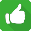 Thumbs up image indicating advantages for Wiki Luck