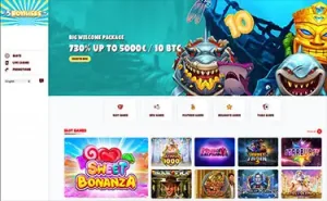 5 Bonuses Casino website