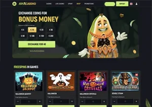 Avo Bonus Shop with Free spins