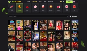 Avo Live casino games