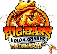 big bass hold and  spinner megaways logo