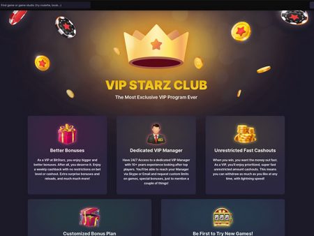 Try New Games Before Anyone Else With Bitstarz VIP Program