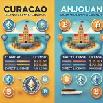 License Comparison: Curacao vs Anjouan Crypto Casinos