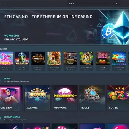 New ETH Casino: Fully Anonymous, Fast & Great Games