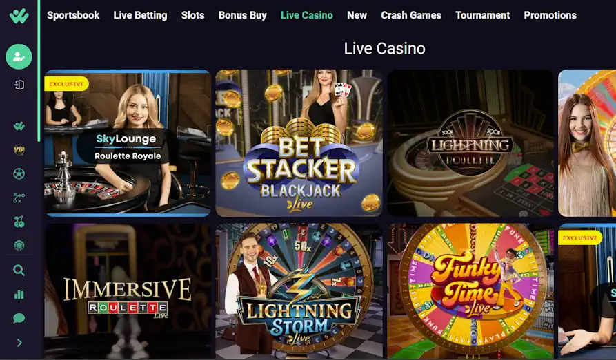 Landscape screenshot image #1 for Hiper Win Casino