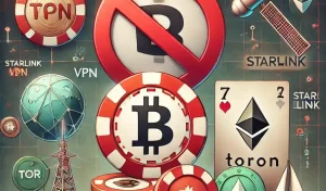 Illegal Crypto Gambling but accessible