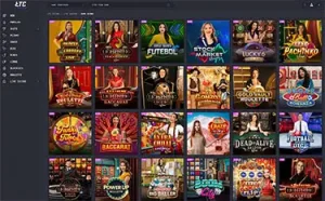 LTC Live casino game shows