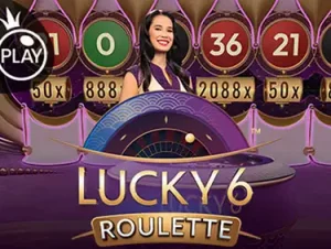 Lucky 6 Live Roulette Numbers