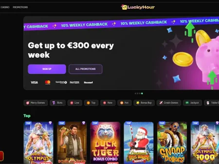 Living The Lucky Life on Lucky Hour Casino