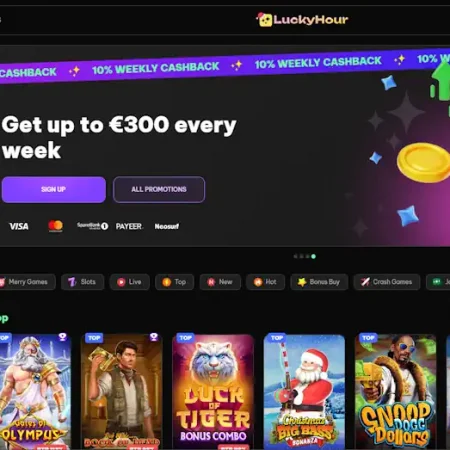 Living The Lucky Life on Lucky Hour Casino