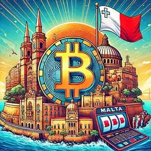 Malta - A Bitcoin Island with online slots?