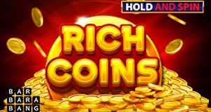 Rich Coins Hold and Spin logo