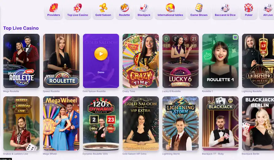 Landscape screenshot image #1 for RoboCat Casino