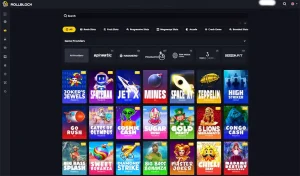 Casino games on Rollblock