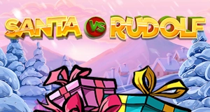 Santa vs Rudolf logo