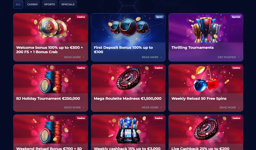 Landscape screenshot image #1 for Viper Win Casino