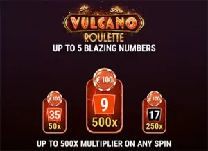 Volcano Roulette from Game Art