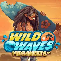 wild waves megaways logo 200