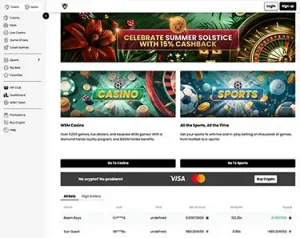 WSM casino homepage